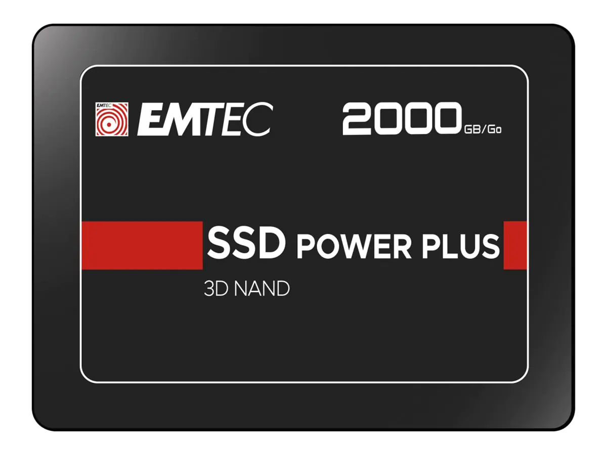 EMTEC X150 Power Plus - SSD - 2 TB - intern - 2.5" (6.4 cm) - SATA 6Gb/s