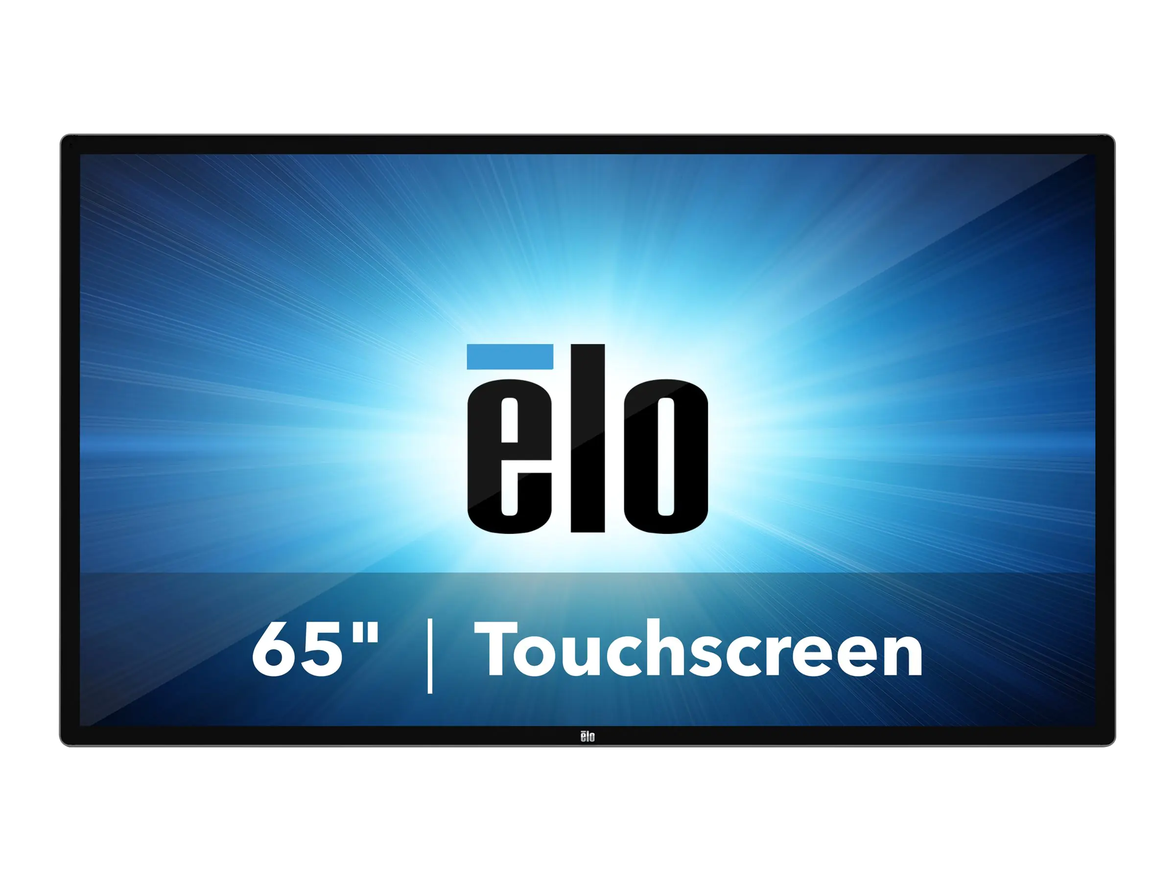 Elo Interactive Digital Signage Display 6553L - 165.1 cm (65") Diagonalklasse (163.9 cm (64.53") sichtbar) LCD-Display mit LED-Hintergrundbeleuchtung - Digital Signage - mit Touchscreen (Multi-Touch) - 4K UHD (2160p) 3840 x 2160 - Schwarz