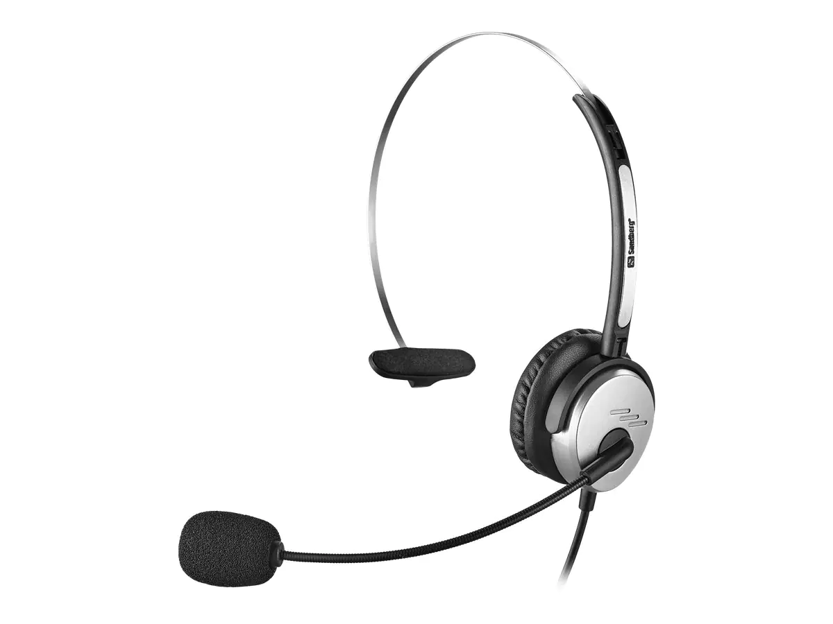 Sandberg USB Mono Headset Saver - Headset - On-Ear - kabelgebunden - USB-A