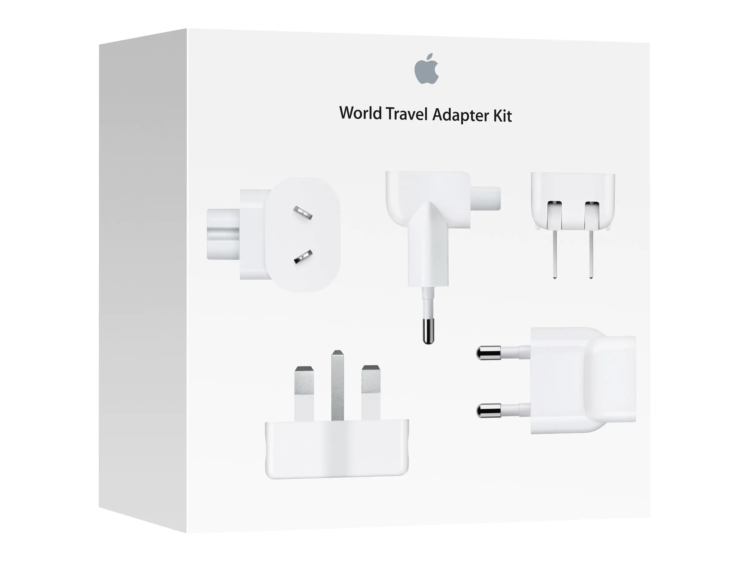 Apple World Travel Adapter Kit - Netzanschlussadapter-Kit - für MacBook; MacBook Air (Ende 2018, Mitte 2019), with Retina display; MacBook Pro