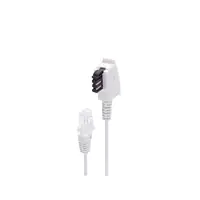 ShiverPeaks BS12-09096, 20 m, TAE (F), RJ-45, Weiß, Männlich, Männlich