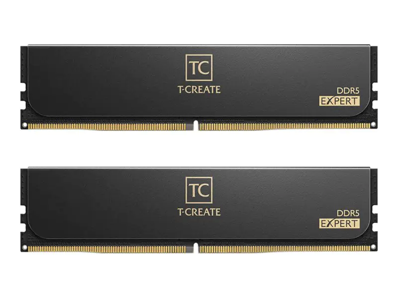 T-CREATE EXPERT - DDR5 - Kit - 32 GB: 2 x 16 GB - DIMM 288-PIN - 7200 MHz / PC5-57600 - CL34 - 1.4 V - on-die ECC - Schwarz