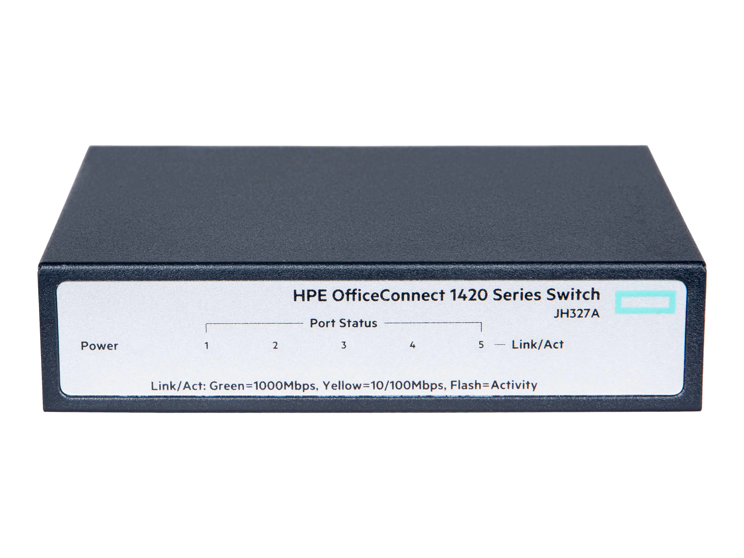 HPE OfficeConnect 1420 5g - Switch - unmanaged - 5 x 10/100/1000 - Desktop
