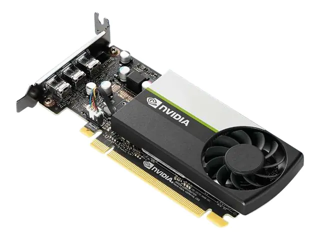 NVIDIA T400 - Grafikkarten - T400 - 2 GB GDDR6 - PCIe 3.0 x16 - 3 x Mini DisplayPort - für ThinkCentre M75t Gen 2; ThinkStation P348; P350; P520; P520c; P720; P920