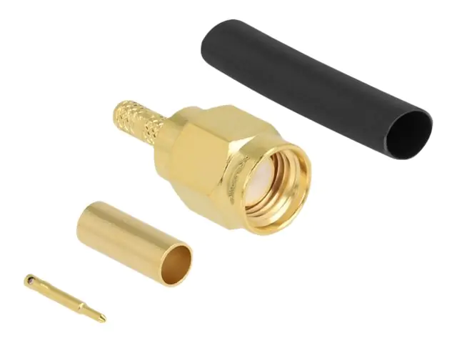 Delock - Antennenanschluss - SMA (M) quetschen - RG-174/RG-316
