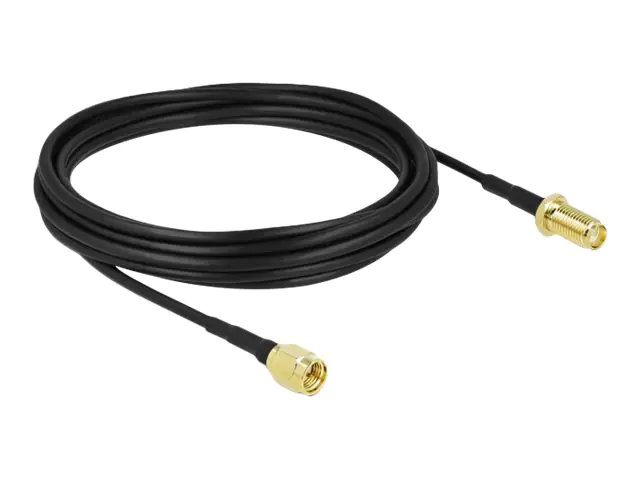 Delock Antennenverlängerungskabel - SMA Stecker zu SMA weiblich