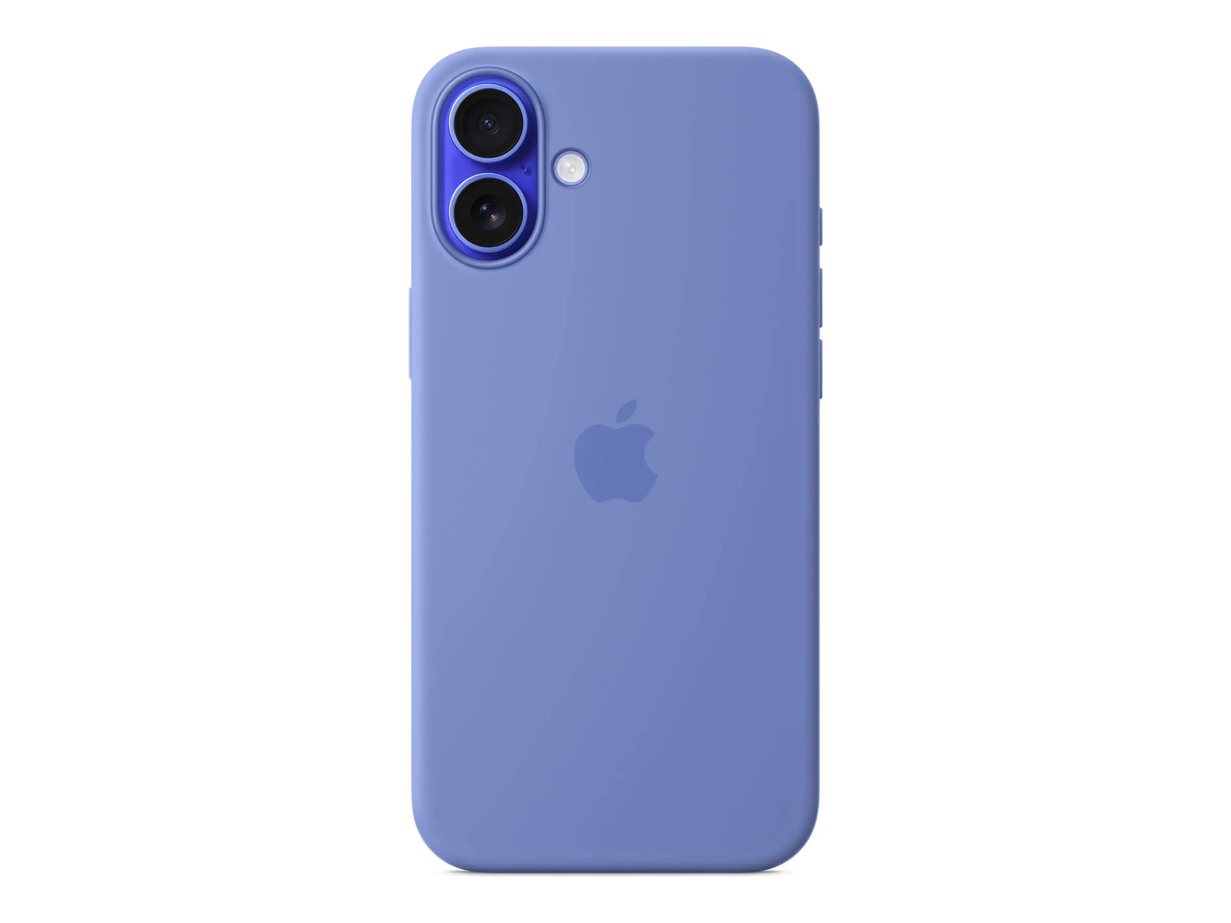 Apple - Hintere Abdeckung für Mobiltelefon - kompatibel mit MagSafe - Silikon - Periwinkle - für iPhone 16 Plus