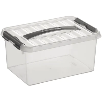 Sunware Q-line Aufbewahrungsbox 6.0 l transparent 30.0 x 20.0 14.0 cm H6160102