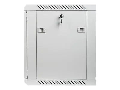 Lanberg Schrank Netzwerkschrank - geeignet für Wandmontage - Grau, RAL 7035 - 9U - 48.3 cm (19") WF01-6409-10S