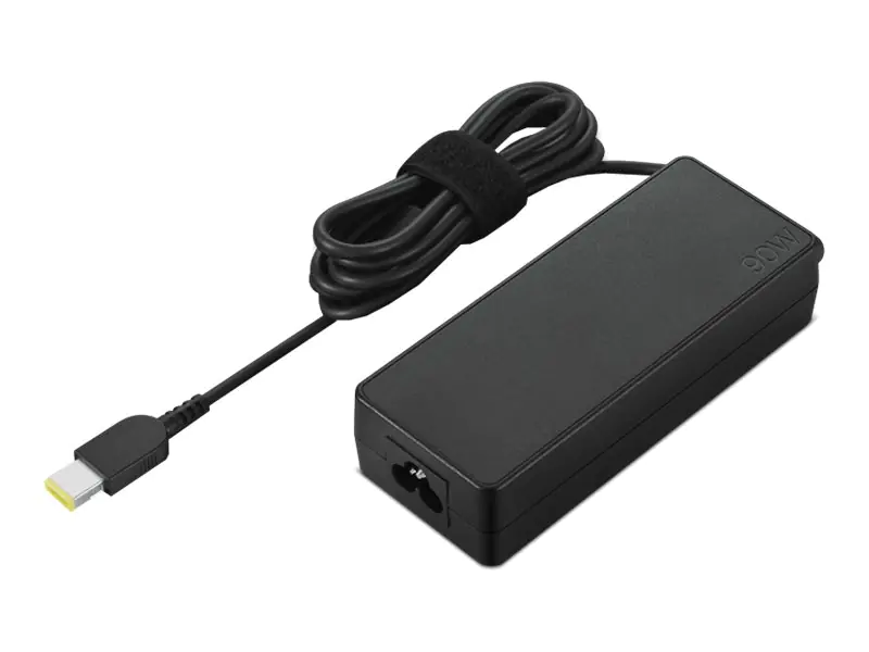 Lenovo ThinkCentre II - Netzteil - AC - 90 Watt - Indonesien, Korea - Schwarz - für IdeaCentre AIO 3 22; 3 24; 3 27; ThinkCentre M70q Gen 2; M75q Gen 2; M90q Gen 2