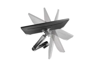 Manhattan Befestigungskit (Gelenkarm) - Gasfeder - für LCD-Display - Aluminium - Schwarz - Bildschirmgröße: 43.2-81.3 cm (17"-32") 462495