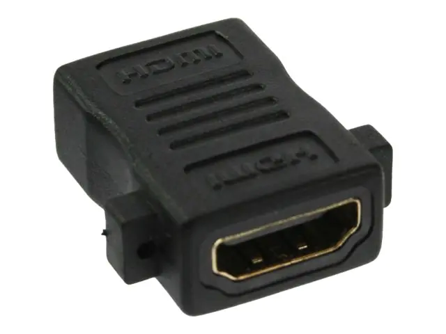 InLine - HDMI Kupplung - HDMI weiblich zu HDMI weiblich - Schwarz