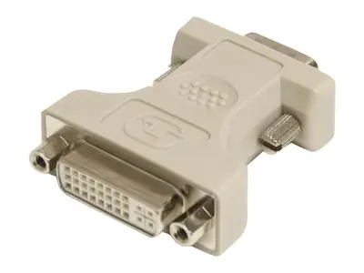 StarTech DVI auf VGA Kabel Adapter - Bu/St - DVI-I auf VGA Monitorkabel Adapter - VGA-Adapter - DVI-I (W) zu HD-15 (VGA) (M) - beige