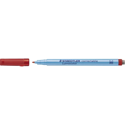 STAEDTLER Lumocolor 305, Medium, 1 Farben, Rot, 1 mm, Polypropylen (PP), Tinte auf Wasserbasis 305 M-2