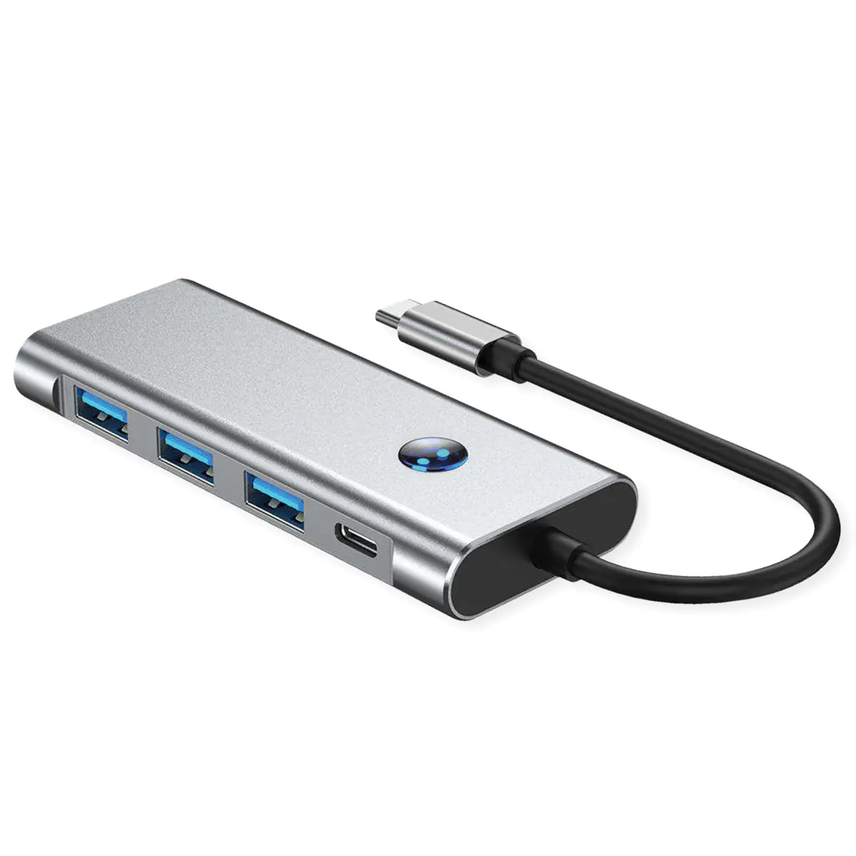 VALUE USB C Dockingstation 7-in-1 4K60 1xHDMI 3xUSB-A 1xSD/microSD 1xC