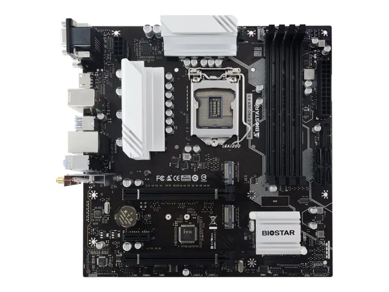 Biostar B560MX-E PRO - Motherboard - micro ATX - LGA1200-Sockel - B560 Chipsatz - USB 3.2 Gen 1 - Gigabit LAN - Onboard-Grafik (CPU erforderlich) - HD Audio (8-Kanal)