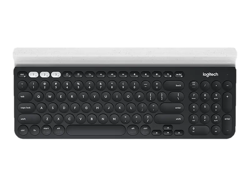 Logitech K780 Multi-Device - Tastatur - Bluetooth - Deutsch - weiß
