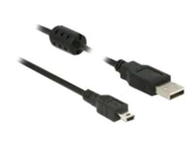 DeLOCK - USB-Kabel - USB (M) bis Mini-USB, Typ B (M) - USB 2.0 - 5 m - Schwarz