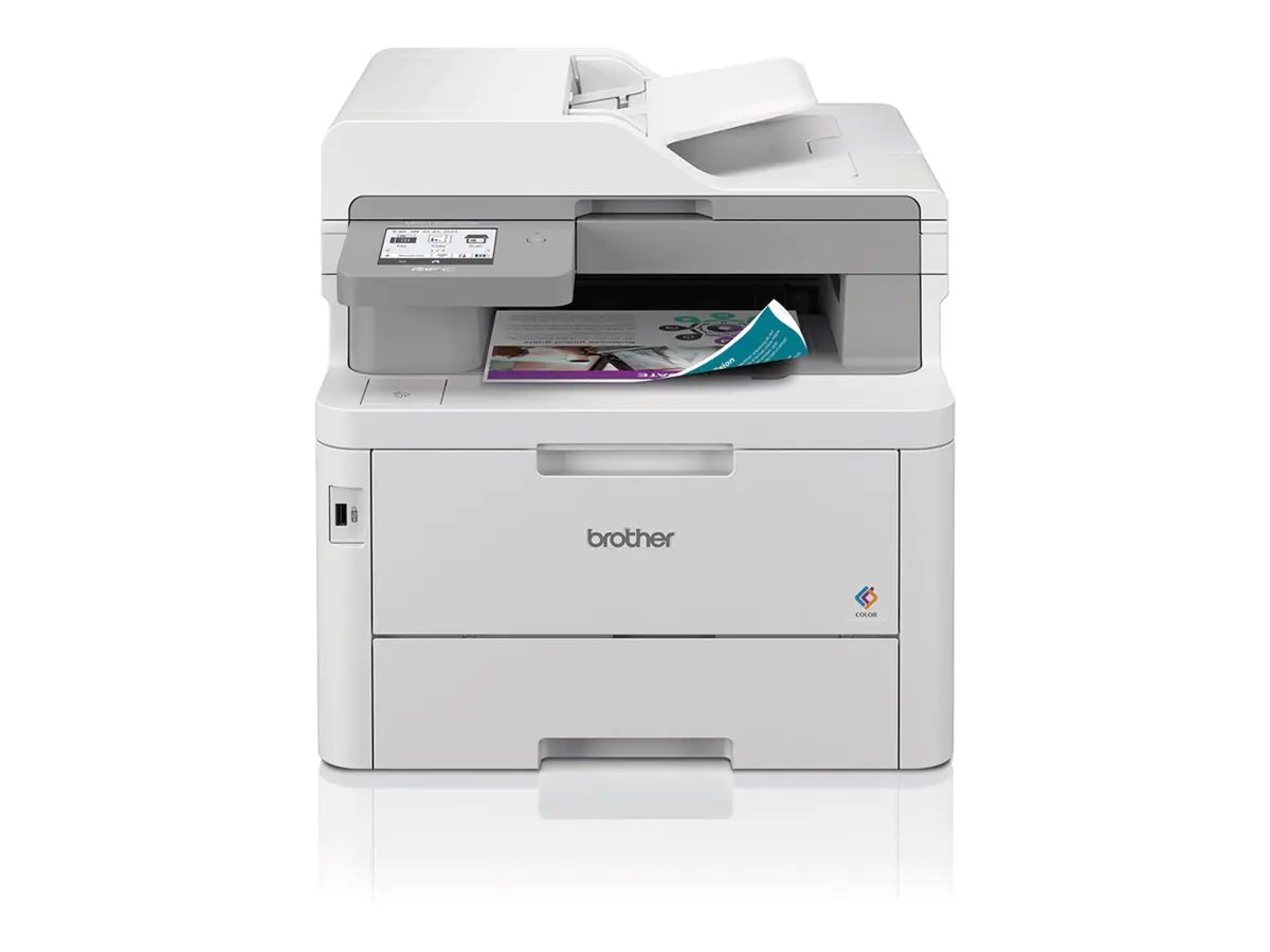 Brother MFC-L8390CDW - Multifunktionsdrucker - Farbe - LED - A4/Legal (Medien) - bis zu 30 Seiten/Min. (Kopieren) - bis zu 30 Seiten/Min. (Drucken) - 280 Blatt - 33.6 Kbps - USB 2.0, Gigabit LAN, USB 2.0-Host, NFC, Wi-Fi(n)
