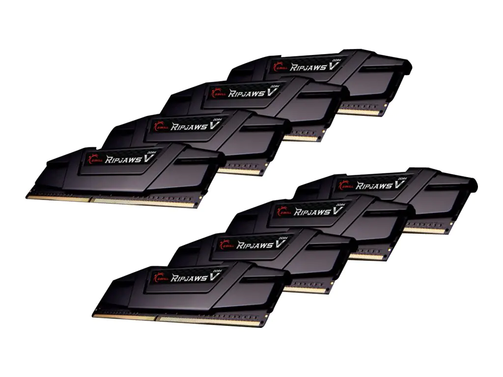 G.Skill Ripjaws V - DDR4 - Kit - 256 GB: 8 x F4-3600C18Q2-256GVK
