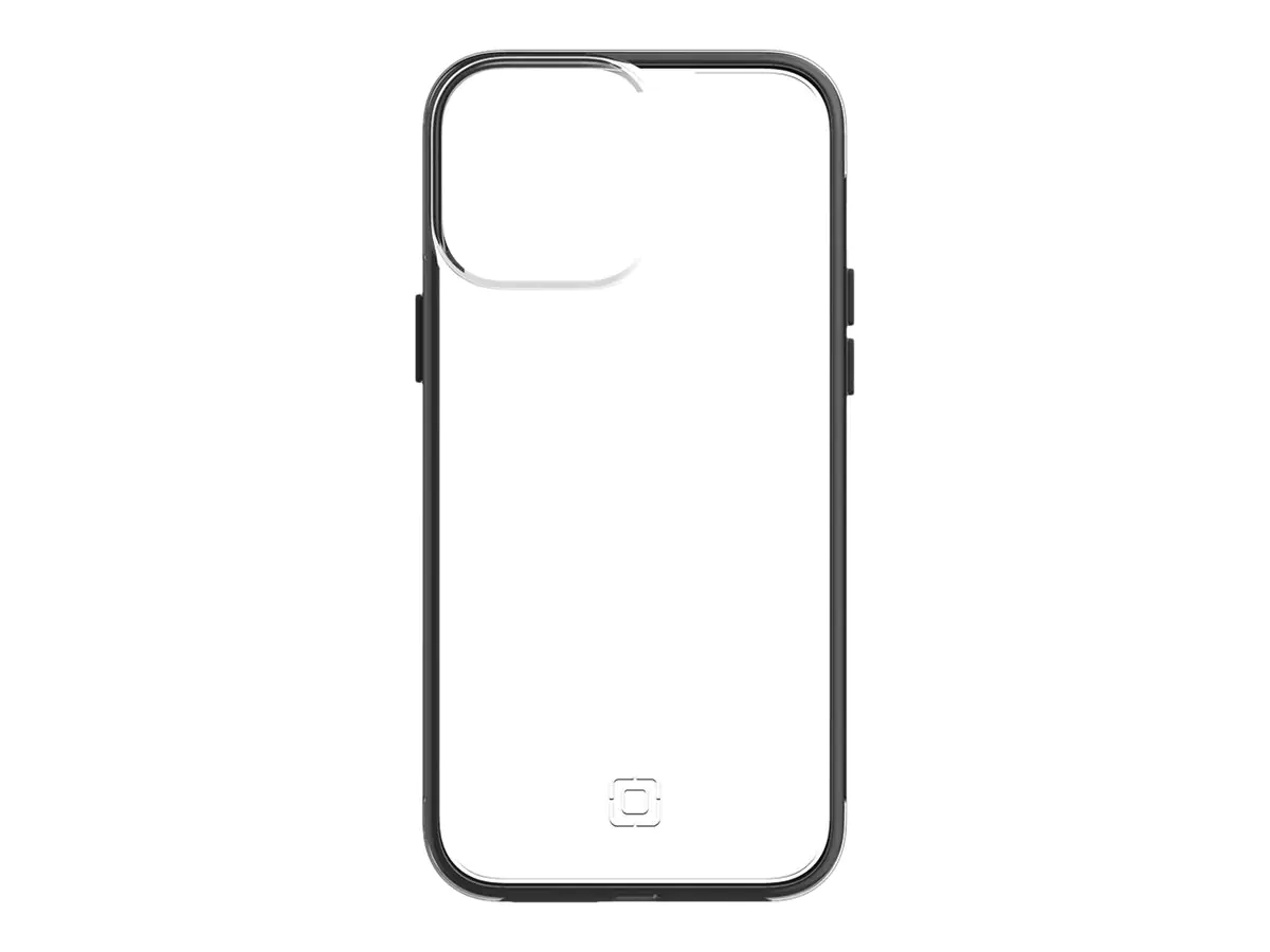 Incipio Organicore Clear - Hintere Abdeckung für Mobiltelefon - kompatibel mit MagSafe - 100 % kompostierbares Material - holzkohlefarben - für Apple iPhone 13 Pro Max