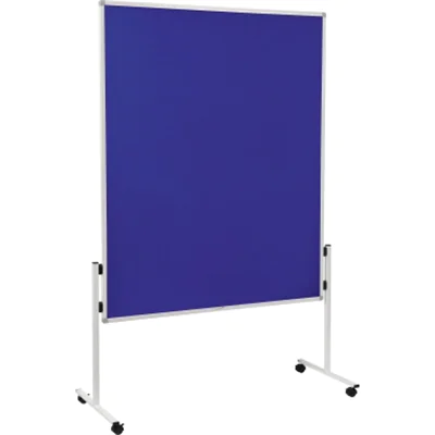 LEGAMASTER ECONOMY Moderationswand 150x120cm blau, Aluminium, 1200 mm, 1500 mm, 22,1 mm, 5,65 kg, 1340 mm 7-209100