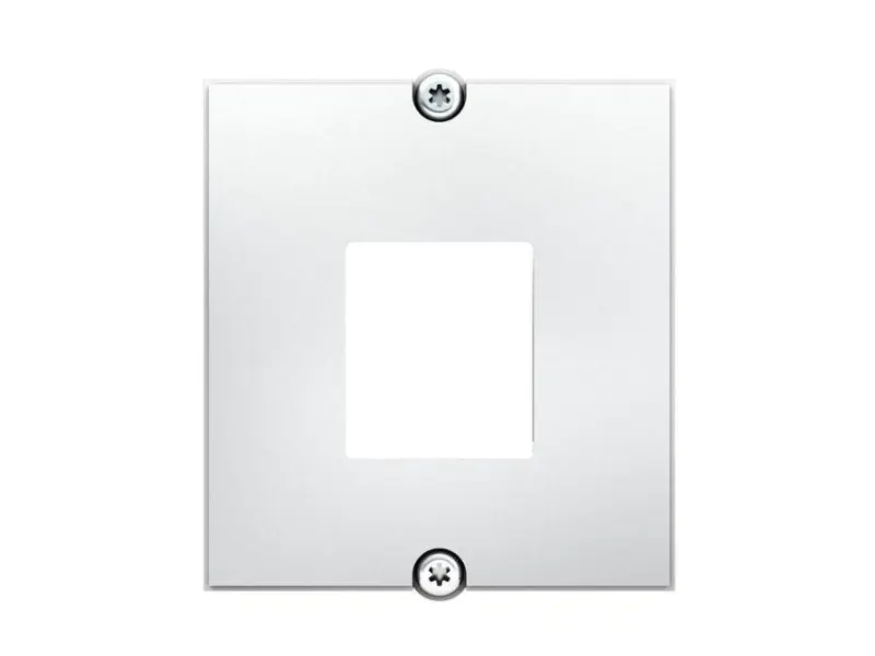 Bachmann - Frontabdeckung - weiß - Abdeckung mit einer Aussparung