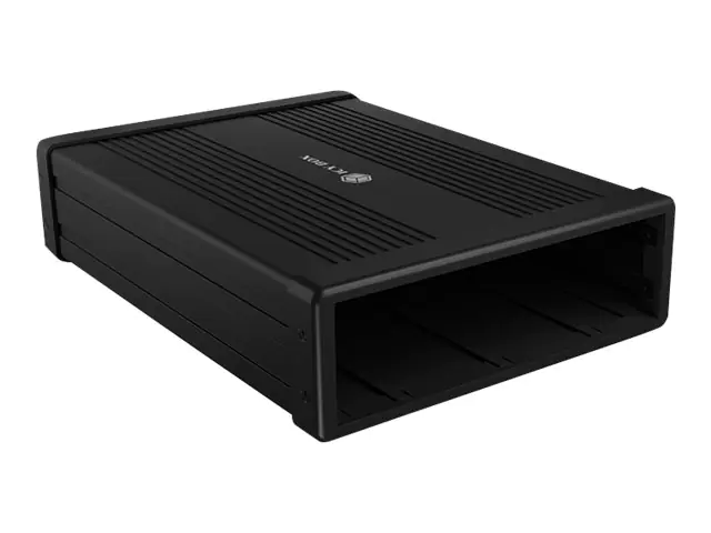 ICY BOX IB-525-U3 - Speichergehäuse - SATA 6Gb/s - USB 3.2 (Gen 1) - Schwarz