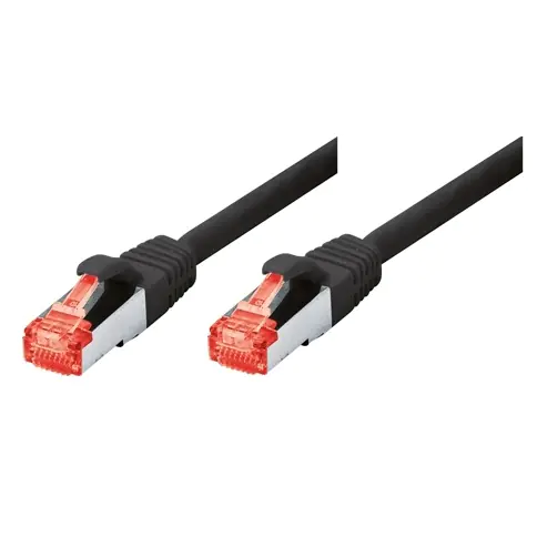 Tecline Patchkabel RJ-45 (M) RJ-45 (M) 71507S Abgeschirmt CAT 6 7.5 m Schwarz