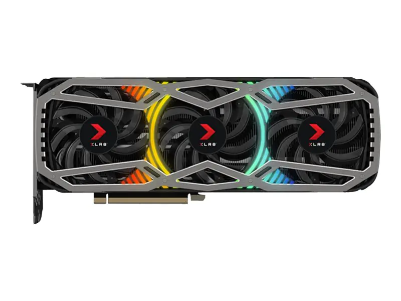 PNY XLR8 GeForce RTX 3070 Gaming REVEL EPIC-X RGB Triple Fan LHR - Grafikkarten - GF RTX 3070 - 8 GB GDDR6 - PCIe 4.0 x16 - HDMI, 3 x DisplayPort