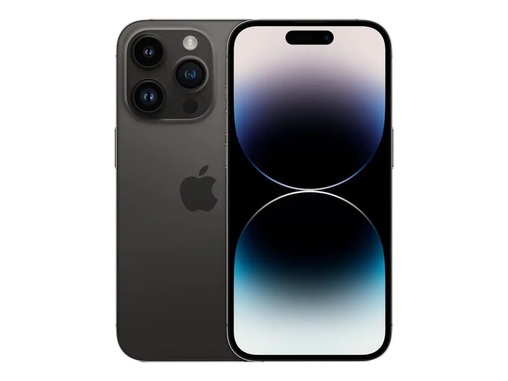 Apple iPhone 14 Pro - 5G Smartphone - Dual-SIM / Interner Speicher 1 TB - OLED-Display - 6.1" - 2556 x 1179 Pixel (120 Hz) - Triple-Kamera 48 MP, 12 MP, 12 MP - front camera 12 MP - Space Black