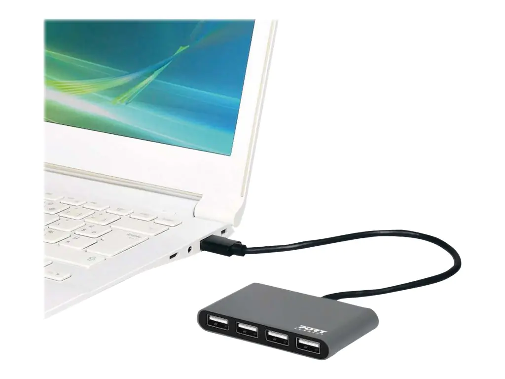 PORT Designs PORT Connect - Hub - 4 x USB 2.0 - Desktop