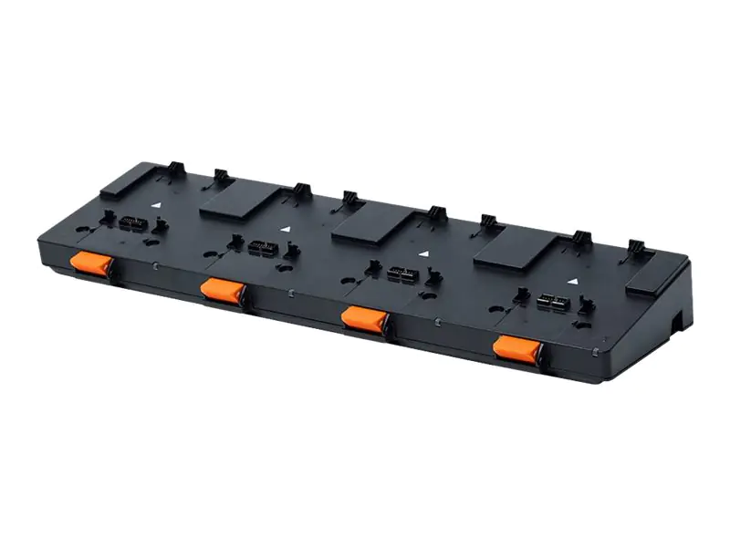 Brother 4 Slot Docking Cradle Charger - Drucker-Ladestation - Ethernet - Ausgangsanschlüsse: 4 - für RuggedJet RJ-3230BL, RJ-3250WBL
