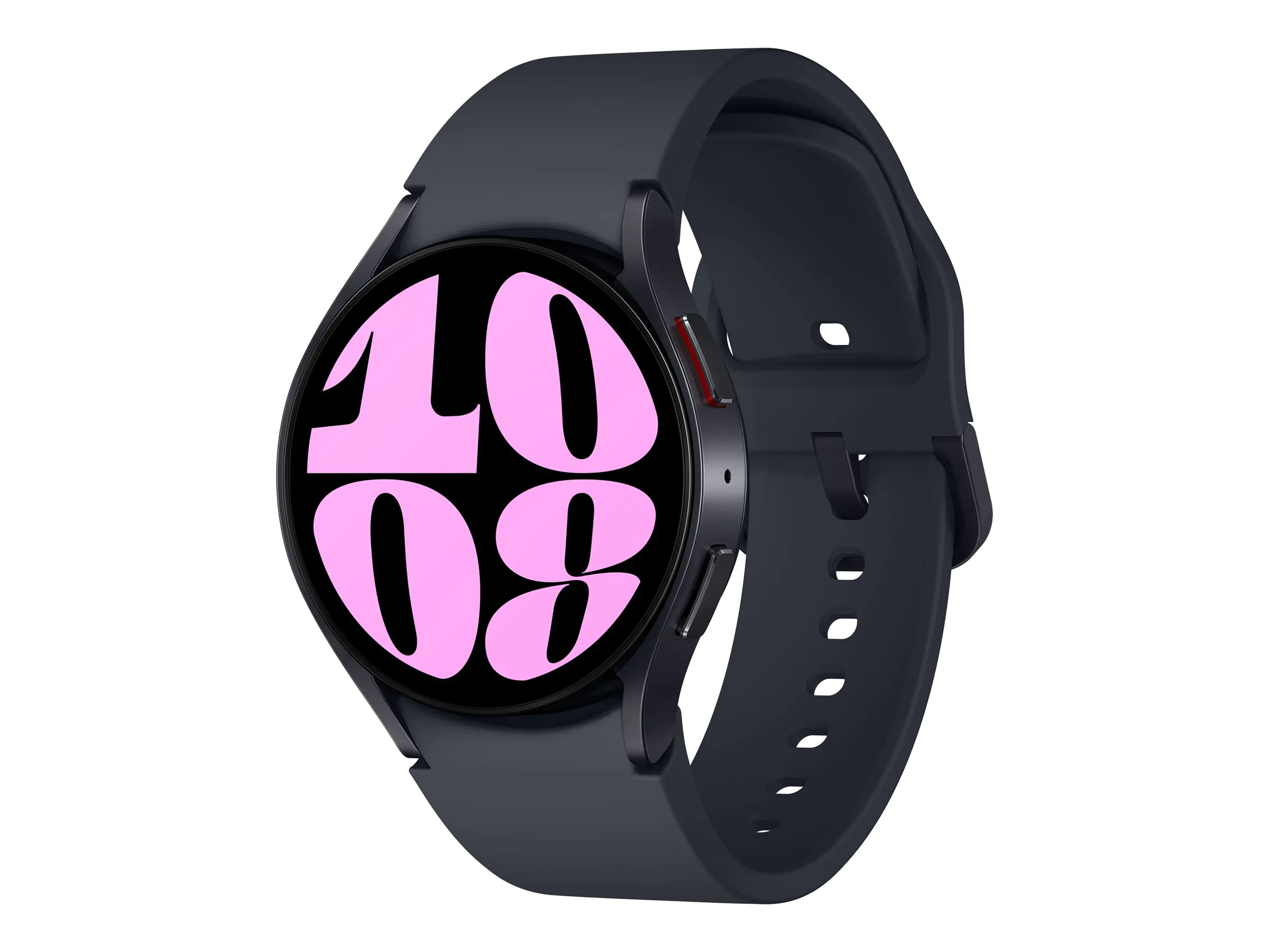 Samsung Galaxy Watch6 - 40 mm - intelligente Uhr mit Sportband - Graphit - Bandgröße: S/M - Anzeige 3.33 cm (1.3") - 16 GB - LTE, NFC, Wi-Fi, Bluetooth - 4G - 28.7 g - Graphite