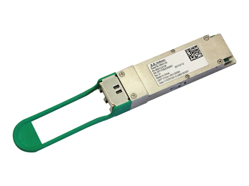 NVIDIA - QSFP28 Empfängermodul - 100 GigE optisch - 100GBase-CWDM4 - LC / LC - bis zu 2 km - 1310 nm