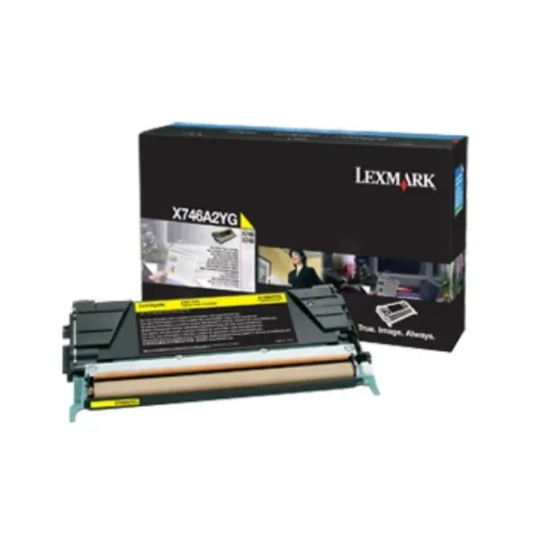 Lexmark - Gelb - Original - Tonerpatrone Lexmark Corporate - für Lexmark X746de, X748de, X748dte