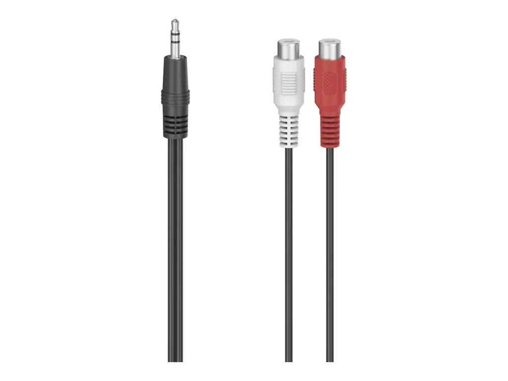Hama Essential Line - Audio-Adapter - mini-phone stereo 3.5 mm männlich zu RCA weiblich