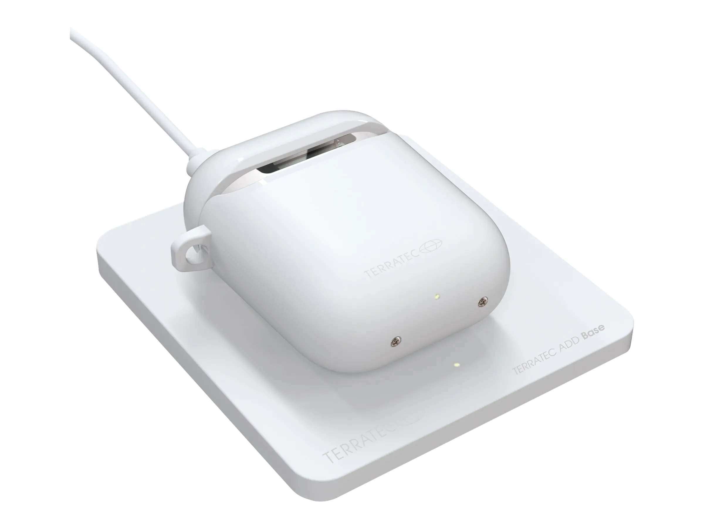 TerraTec ADD Base - Kabelloses Ladegerät - 5 Watt - 1.5 A - für Apple AirPods (1. Generation, 2. Generation) 320999