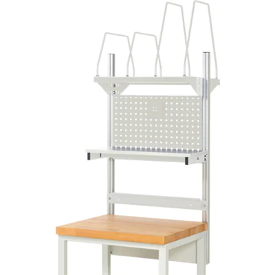 RAU Werkzeugwand 03 750 x 1.130 x 350 mm (B x H x T) Stahl, pulverbeschichtet lichtgrau