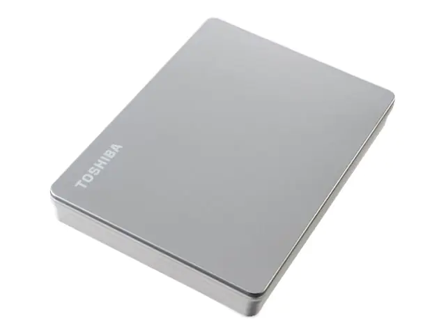 Toshiba Canvio Flex - Festplatte - 2 TB - extern (tragbar) - 2.5" (6.4 cm) - USB 3.2 Gen 1 - Silber