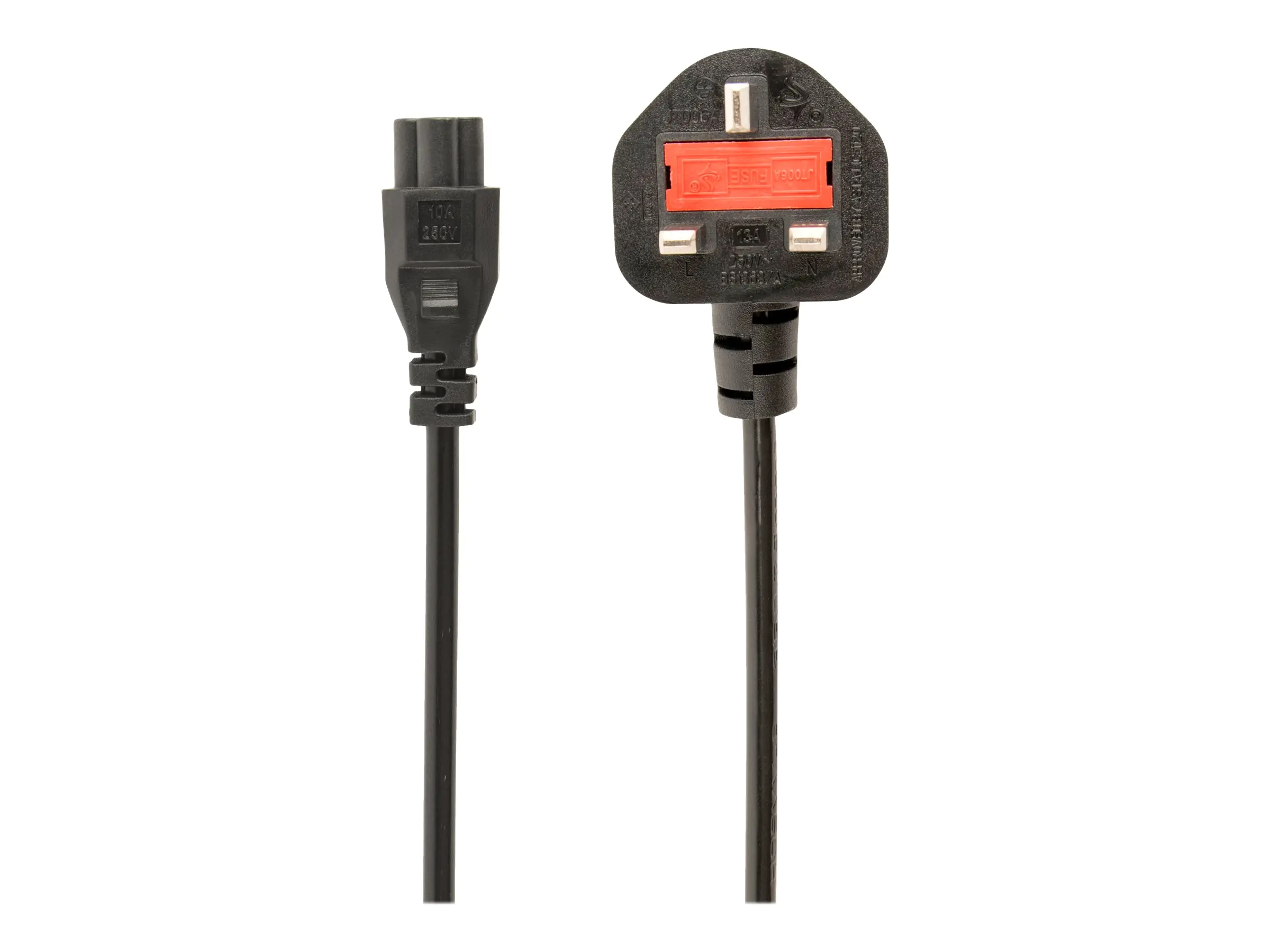Gembird PC-187-ML12 - Stromkabel - IEC 60320 C5 zu BS 1363 (M)
