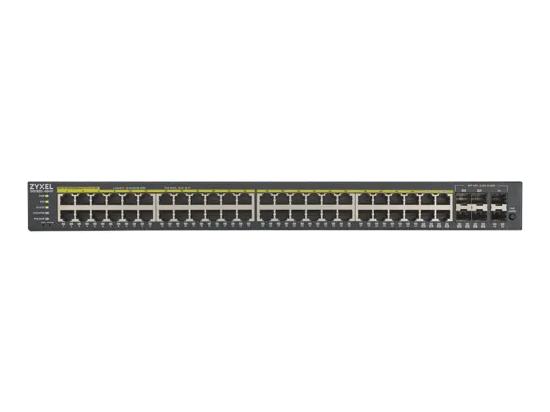 ZyXEL GS1920-48HPv2 - Switch - Smart - 48 x 10/100/1000 (PoE+) GS1920-48HPV2-EU0101F