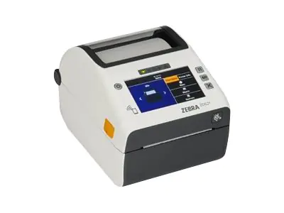 Zebra ZD621d-HC - Etikettendrucker - Thermodirekt - Rolle (10,8 cm) - 203 dpi - bis zu 203 mm/Sek. - USB 2.0, LAN, seriell, USB-Host, Wi-Fi(ac), Bluetooth 4.1 - weiß