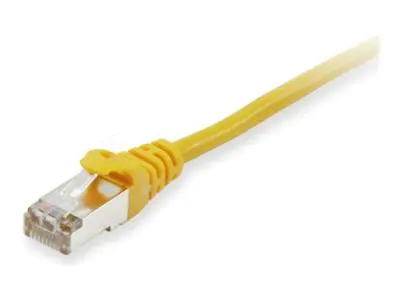 equip - Patch-Kabel - RJ-45 (M) zu RJ-45 (M) - 40 m - S/FTP - CAT 6 - geschirmt, halogenfrei, geformt, verseilt - Gelb