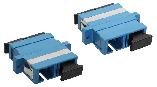 InLine - Netzwerkadapter - SC Single-Modus (W) zu SC Single-Modus (W) - Glasfaser - Blau