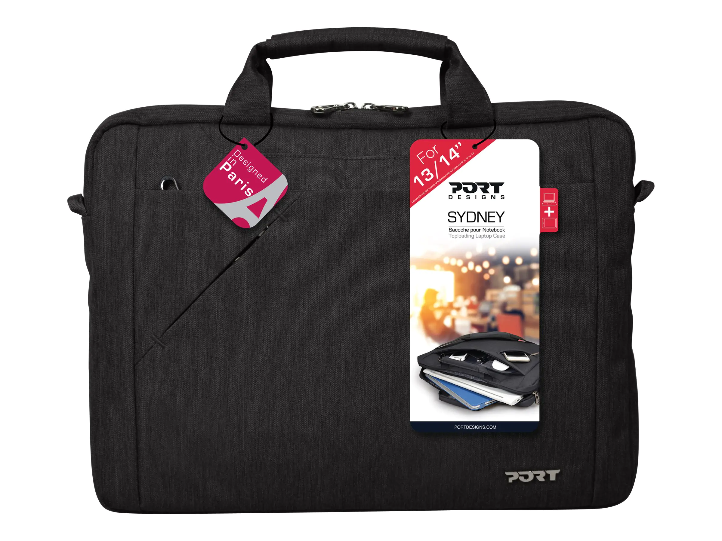 PORT Designs PORT SYDNEY TL - Notebook-Tasche Schwarz - 135071