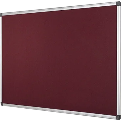 Bi-Office Pinnwand SA0305170 feuerhemmend 90x60cm burgunder