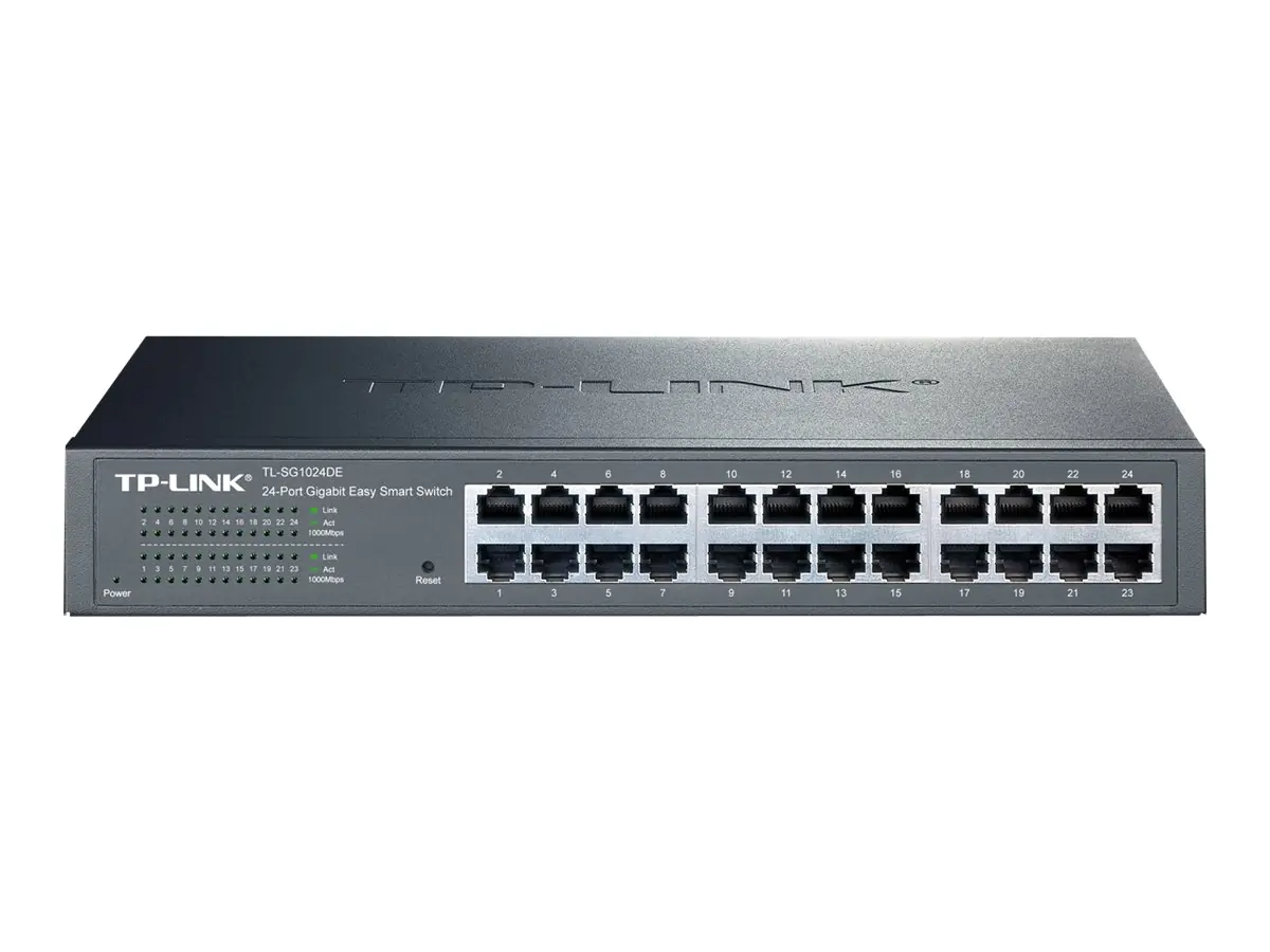 TP-LINK JetStream TL-SG1024DE - Switch - 24 x 10/100/1000 - an Rack montierbar