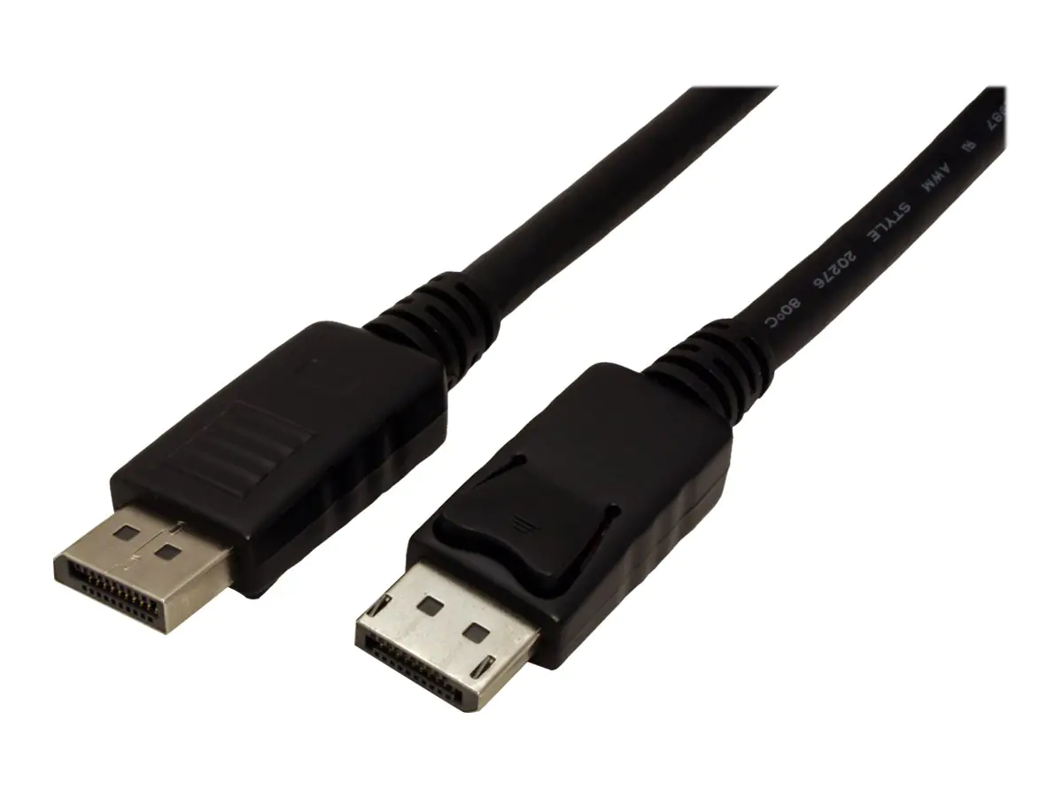 VALUE - DisplayPort-Kabel - DisplayPort (M) zu DisplayPort (M) - DisplayPort 1.2 - 1.5 m - 4K Unterstützung - Schwarz