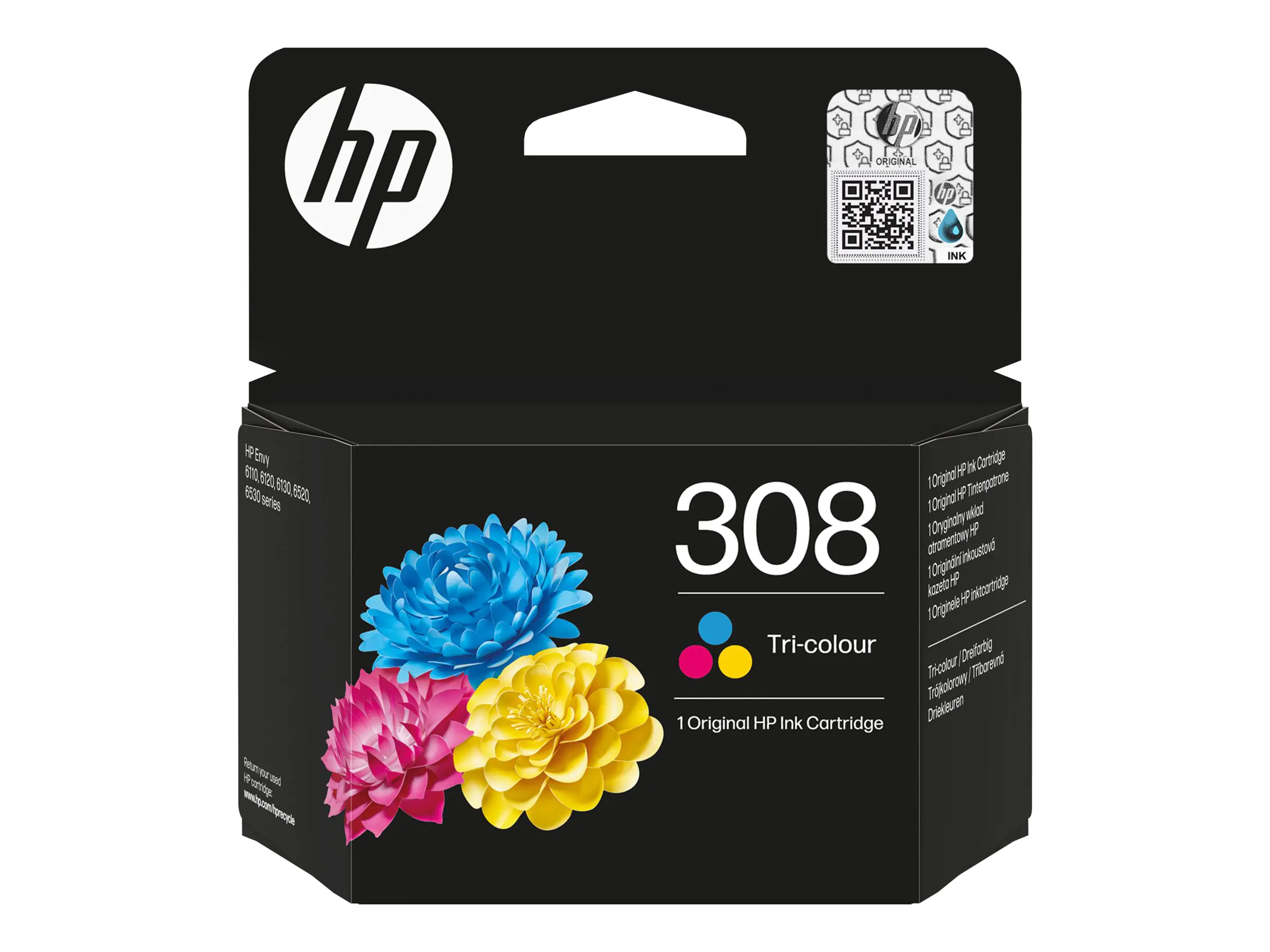 HP 308 - Gelb, Cyan, Magenta - original - Blisterverpackung